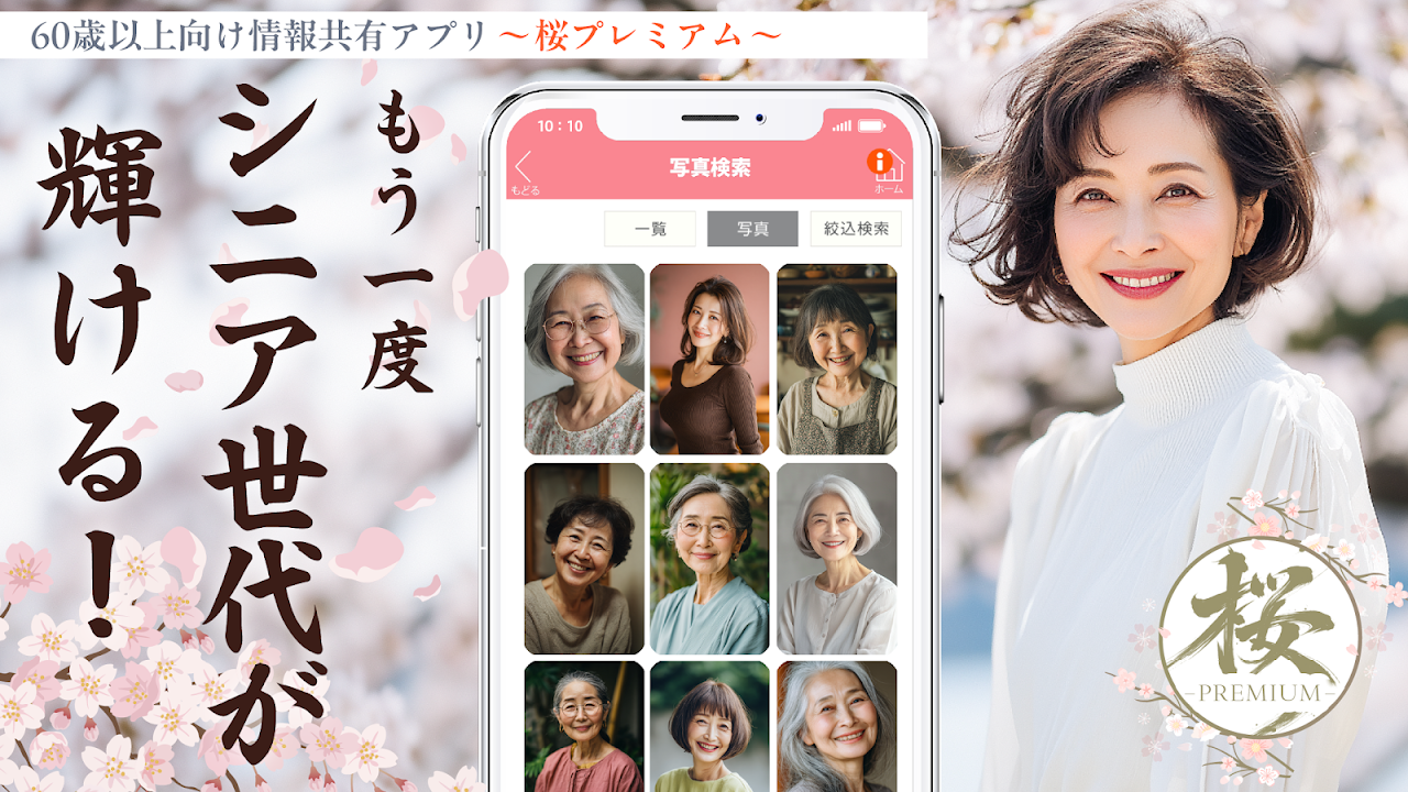 桜プレミアムのスクリーンショット1